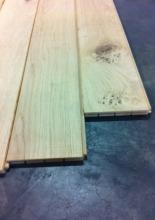 Massief eiken in rustieke kwaliteit